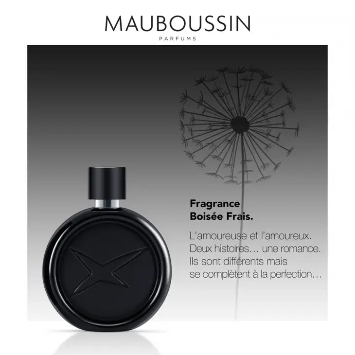 L’Eau De Parfum Pour Homme “Une Histoire d’Homme Irrésistible” De Mauboussin
-N°354