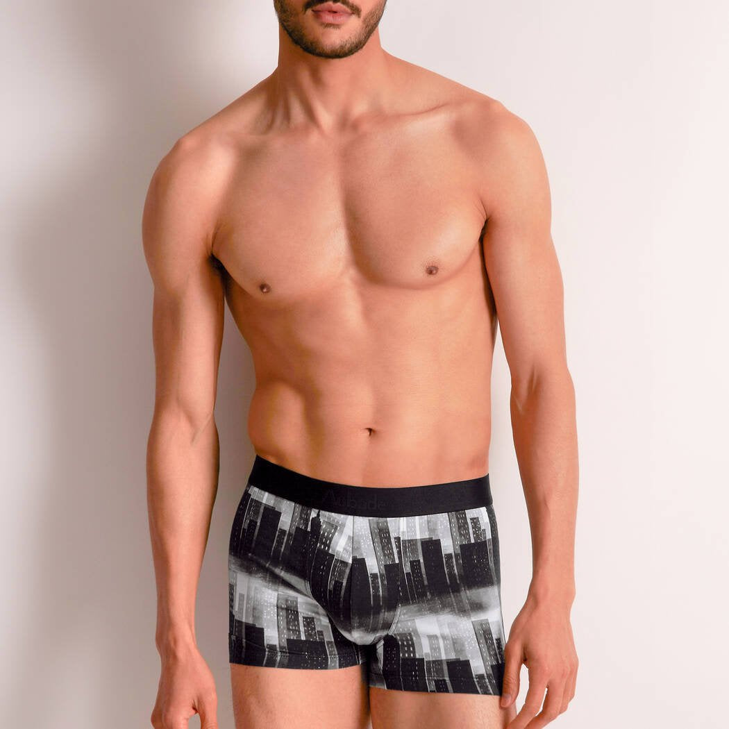 Boxer Homme imprimé urbain – Confort & style citywear