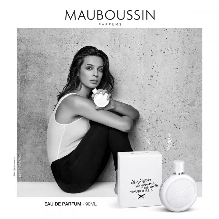 L’Eau De Parfum Pour Femme “Une Histoire de Femme Sensuelle” De Mauboussin-N°368