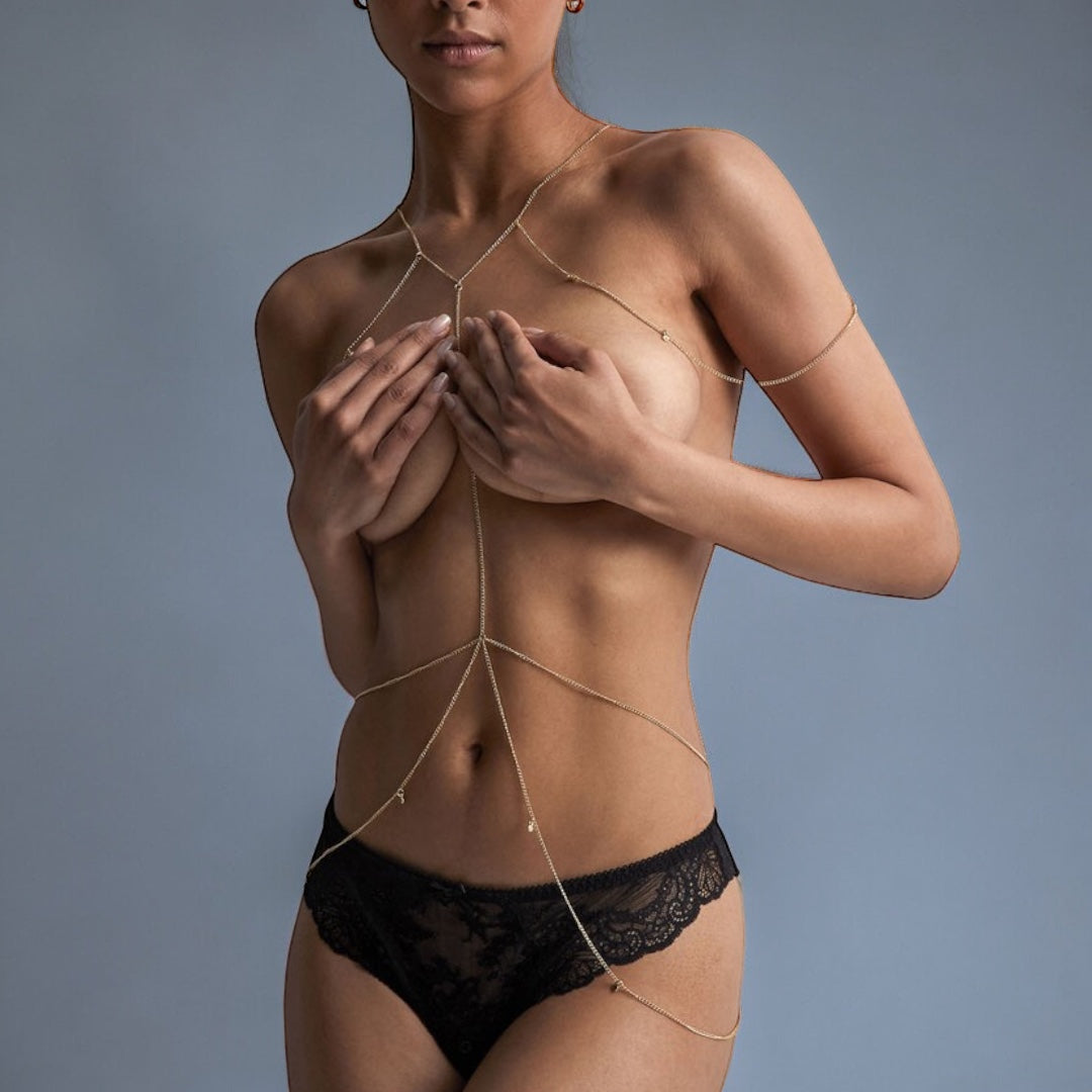 Bijou Chaînette De Corps L’Élégance Sensuelle Pour Sublimer Votre Silhouette -N°327
