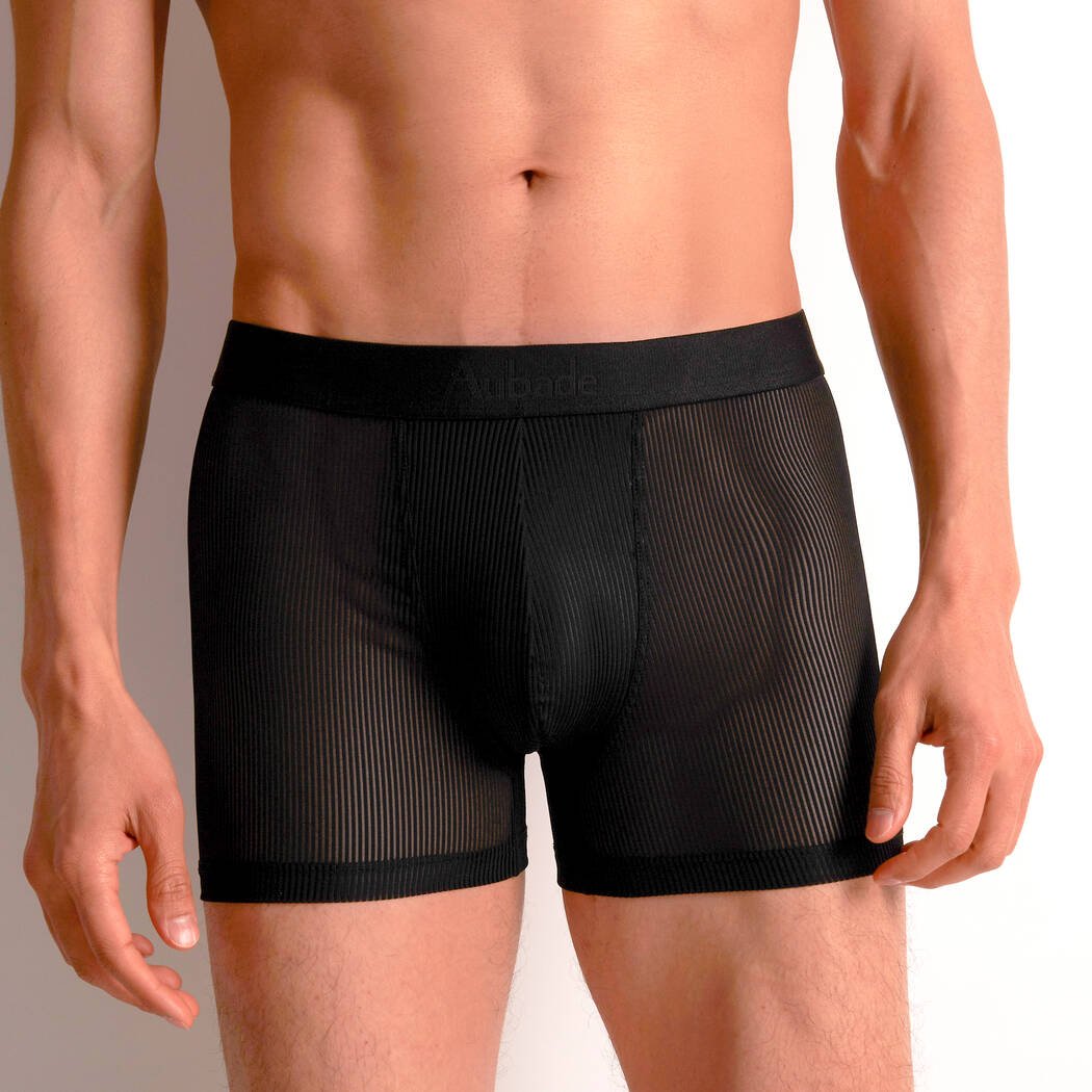 Boxer Homme Imprimé Rayures – Élégance classique & maintien parfait