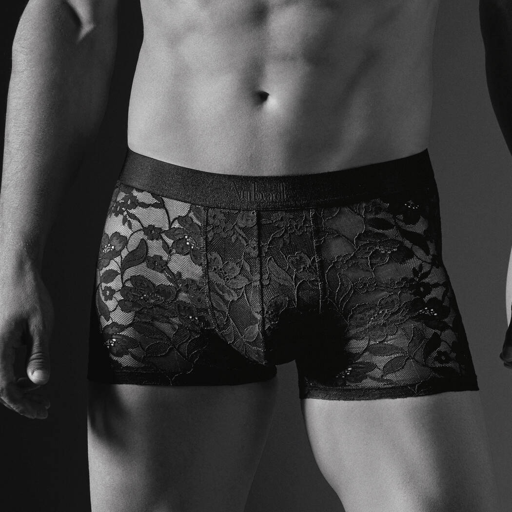 Boxer Homme en Dentelle – Élégance assumée & confort moderne
