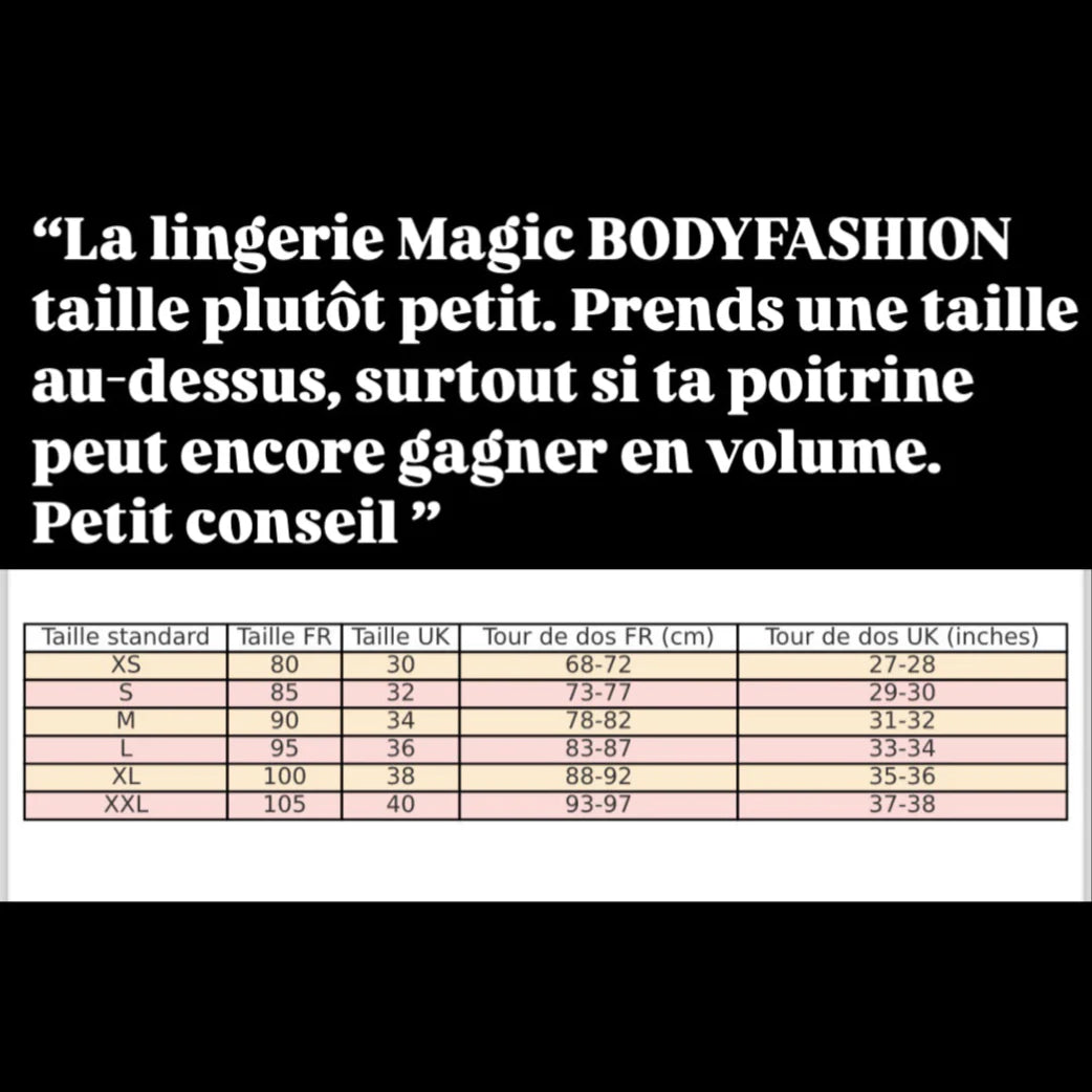 MAGIC BODYFASHION Soutien-gorge brassière fibre bambou