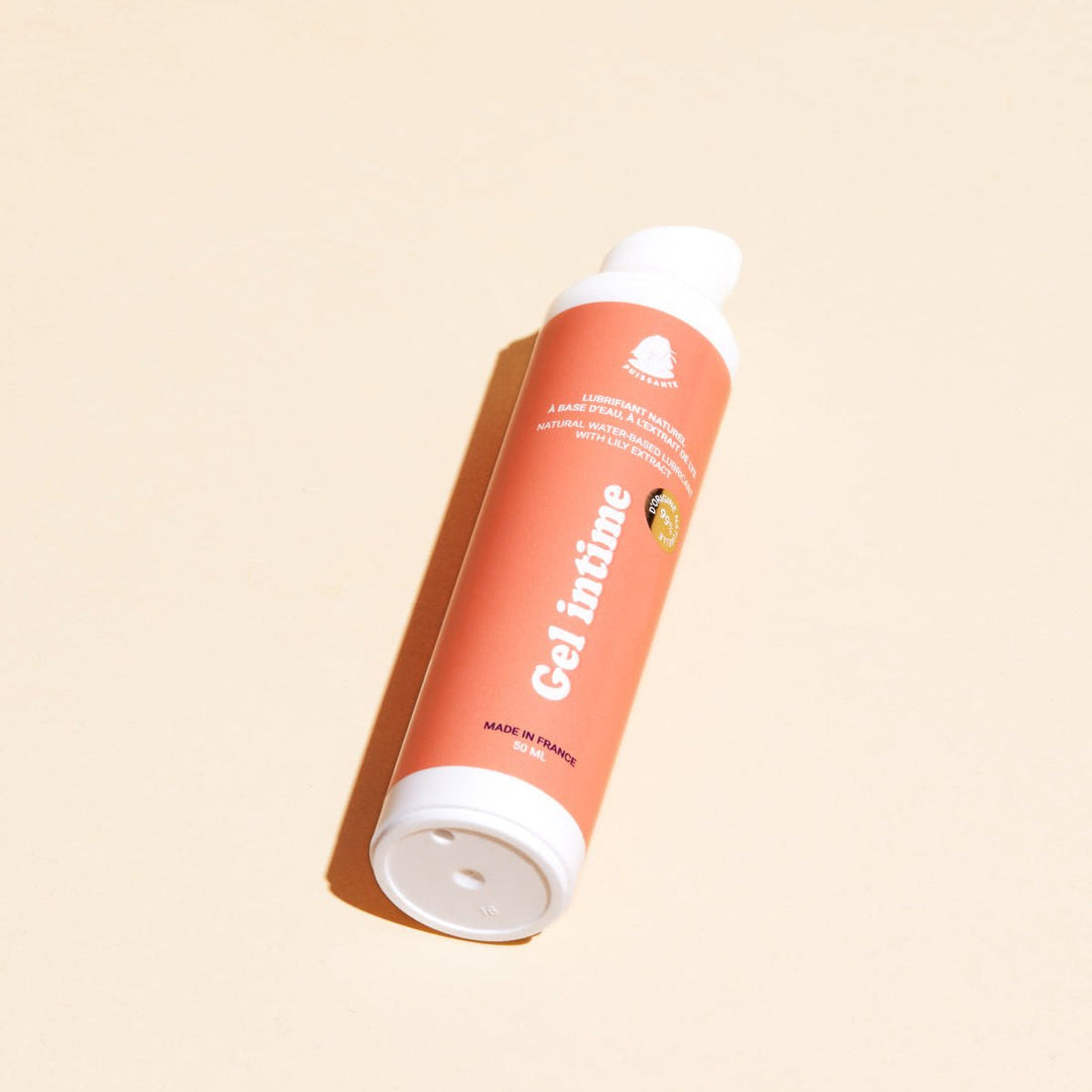 Gel intime à base d'eau hydratant doux et fabriqué en France