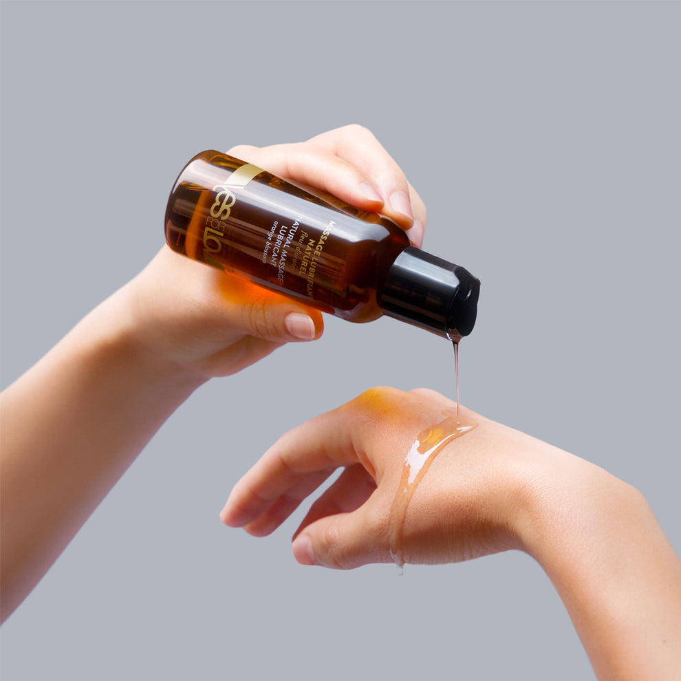 Massage lubrifiant naturel fleur d’oranger Bio... YesforLov