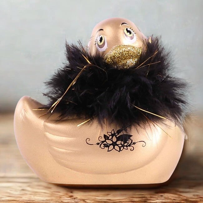 Duckie Paris Gold… Mini canard vibrant design et plaisir discret Anti-gaspi
