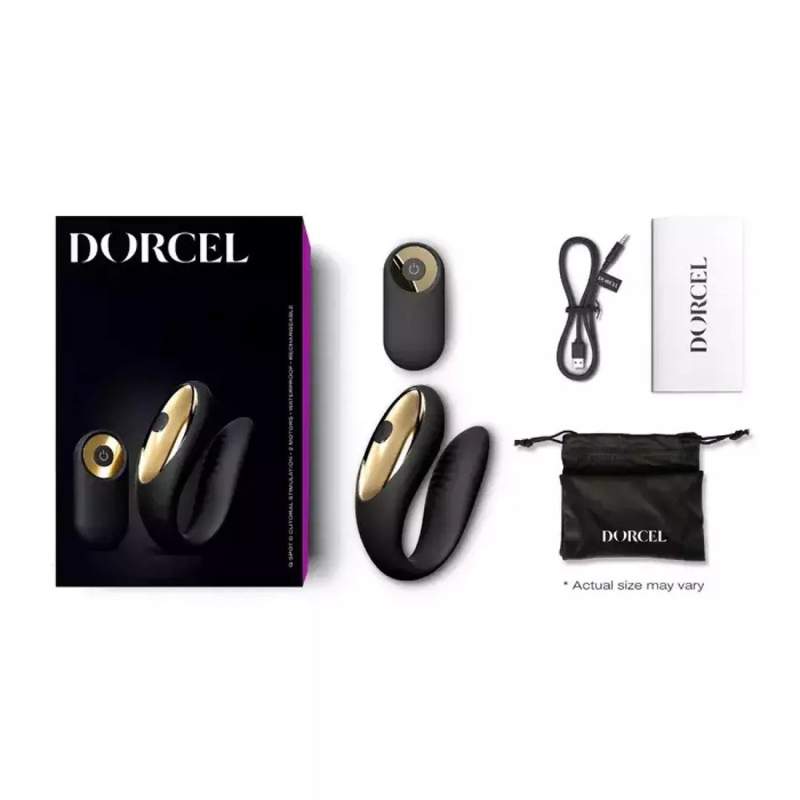 Dorcel Perfect Lover … Stimulateur pour couple avec télécommande et vibrations puissantes