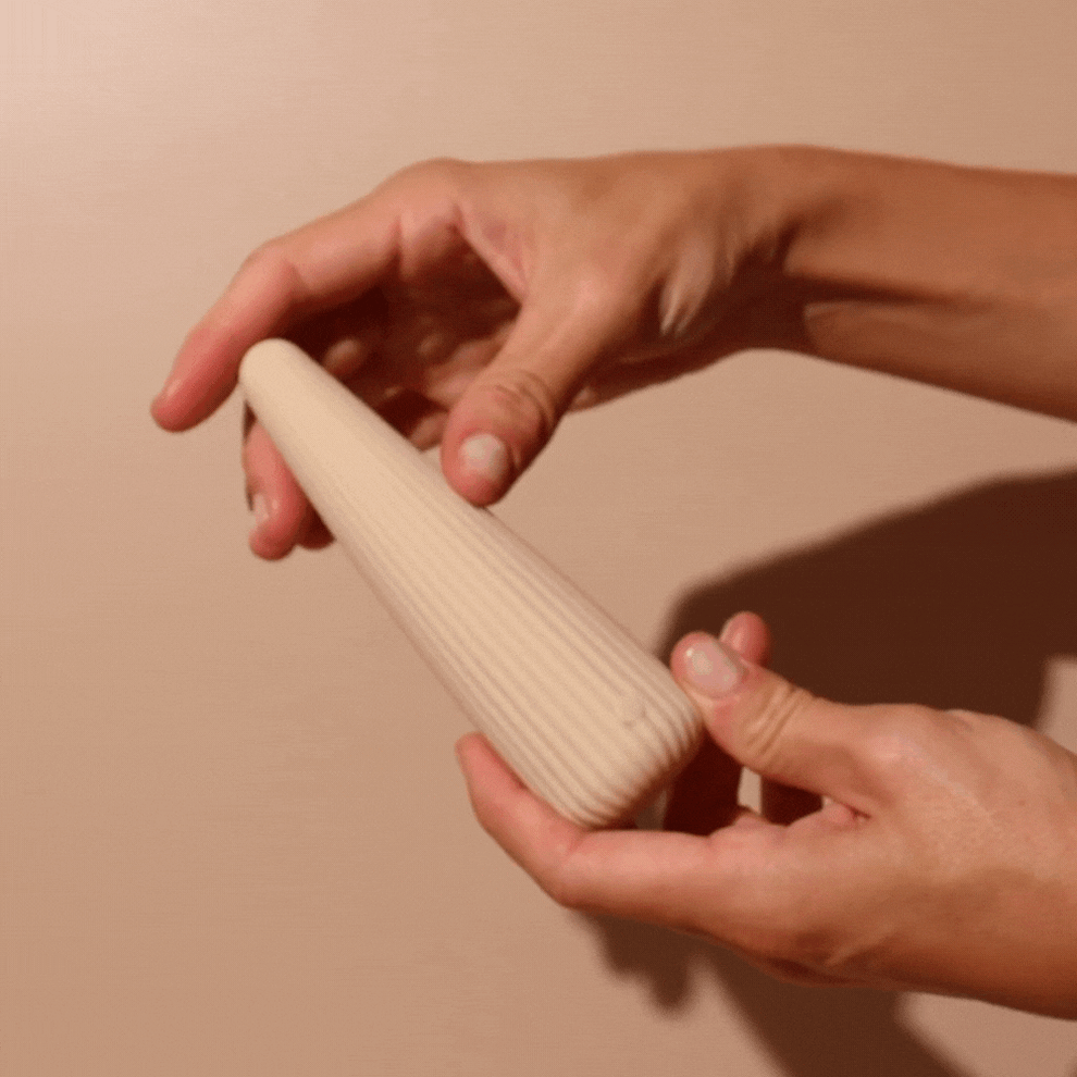 CIME NU·E…Vibromasseur sensoriel texturé pour plaisir et bien-être intime