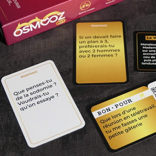 Osmooz… Le jeu de cartes pour couple qui ravive l’amour et la complicité