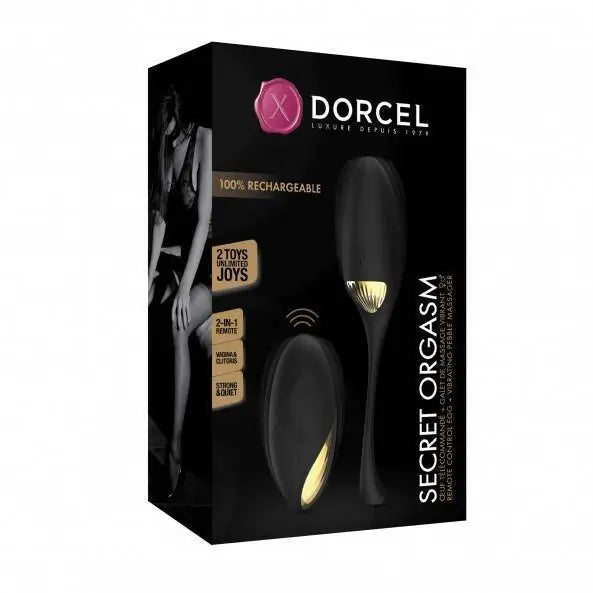 Dorcel Secret Orgasm… Œuf vibrant télécommandé USB pour plaisir discret et intense