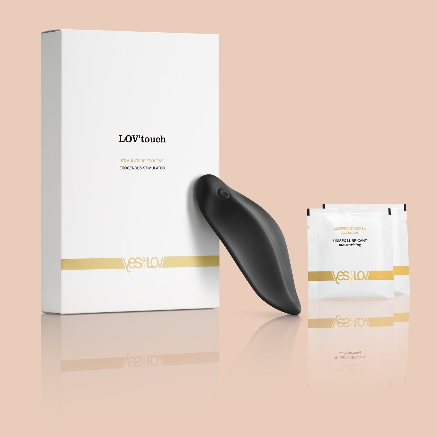 YESforLOV LovTouch … Stimulateur érogène vibrant pour caresses intenses