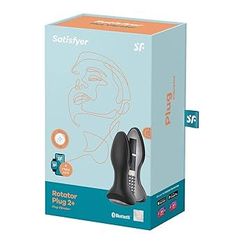 Satisfyer Rotator Plus … Vibromasseur rotatif connecté USB pour double stimulation point G et clitoris