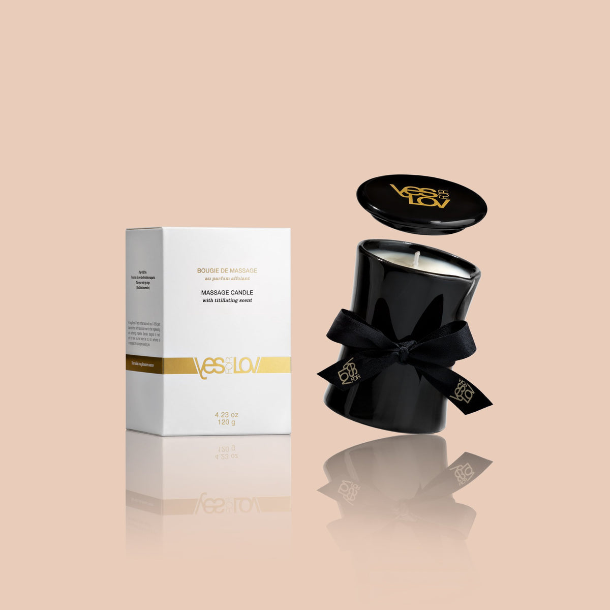 YesforLov… Bougie de massage au parfum affolant-enivrant Anti-gaspi