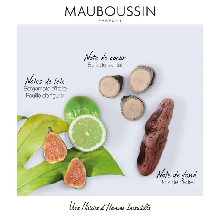 L’Eau De Parfum Pour Homme “Une Histoire d’Homme Irrésistible” De Mauboussin
-N°354