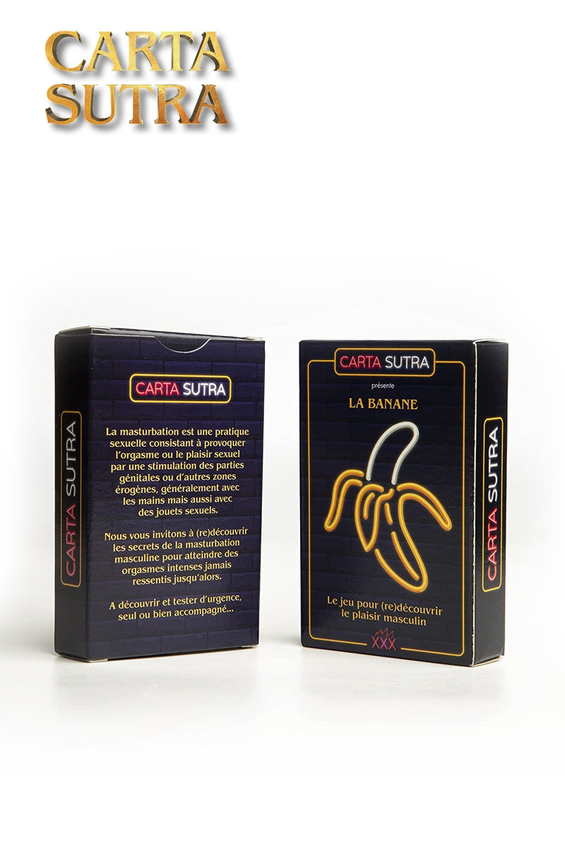 La Banane… Le jeu de cartes érotique qui explore le plaisir masculin