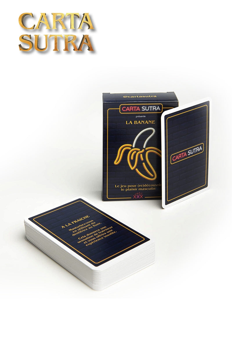 La Banane… Le jeu de cartes érotique qui explore le plaisir masculin