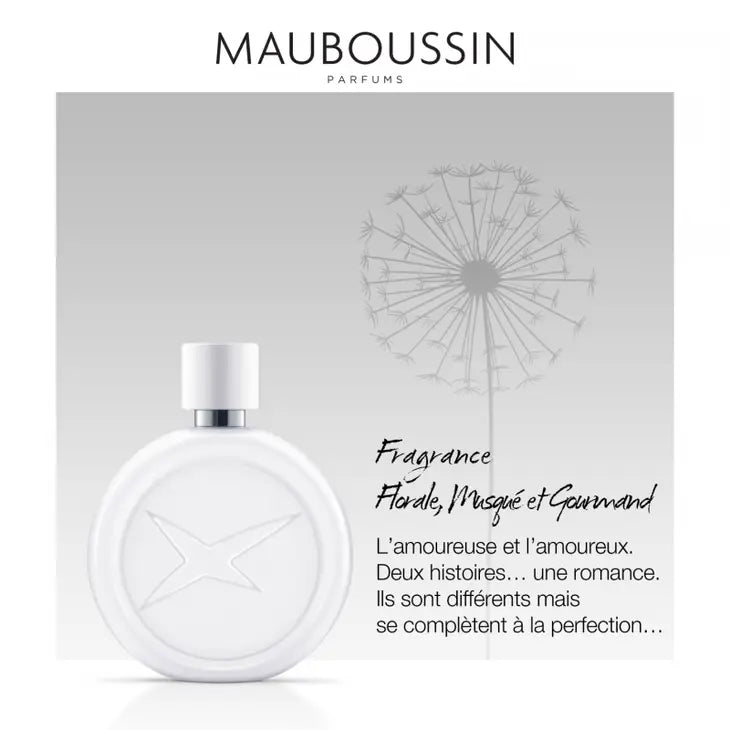 L’Eau De Parfum Pour Femme “Une Histoire de Femme Sensuelle” De Mauboussin-N°368