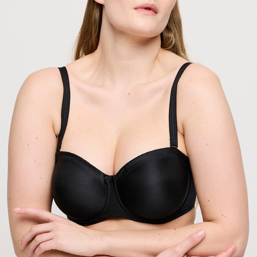 PRIMADONNA Satin soutien-gorge bandeau non rembourré