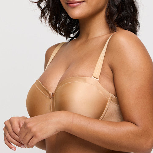 PRIMADONNA Satin soutien-gorge bandeau non rembourré
