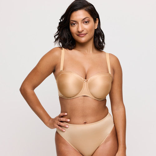 PRIMADONNA Satin soutien-gorge bandeau non rembourré