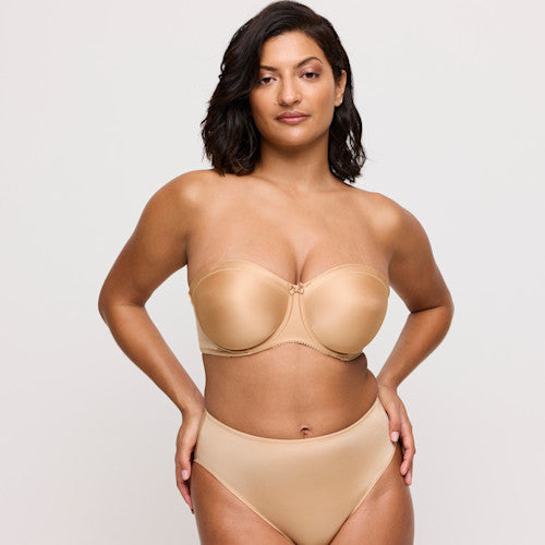 PRIMADONNA Satin soutien-gorge bandeau non rembourré