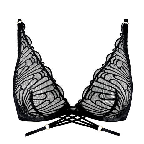 AUBADE L’Indomptable soutien-gorge triangle plongeant avec armature