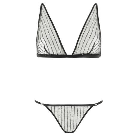 Ensemble Soutien-gorge et Culotte AUBADE Boite à Désire Nuit étoilée -