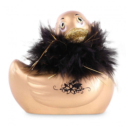 Duckie Paris Gold… Mini canard vibrant design et plaisir discret