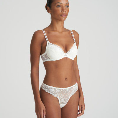 Soutien-Gorge Push-Up Naturel En Broderie Raffinée - Jane | À Coussinets Amovibles-N°189