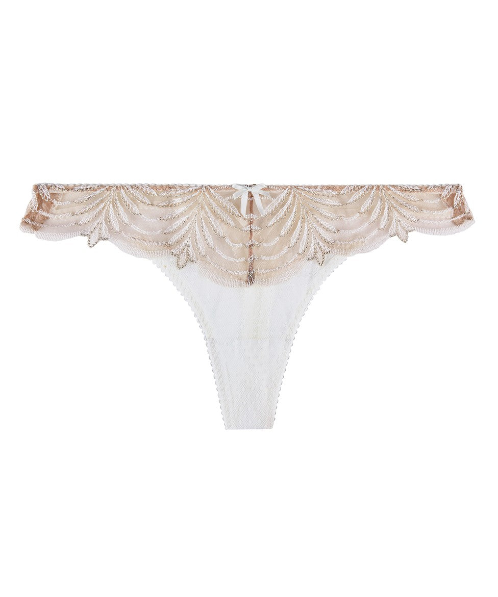 Tanga En Broderie Graphique Hypnolove - Élégance Et Confort Irrésistible -N°320