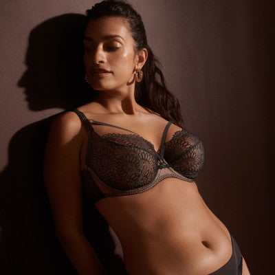 Soutien-Gorge Balconnet Coupe Tulipe-Allie Confort Et Elégance -N°87