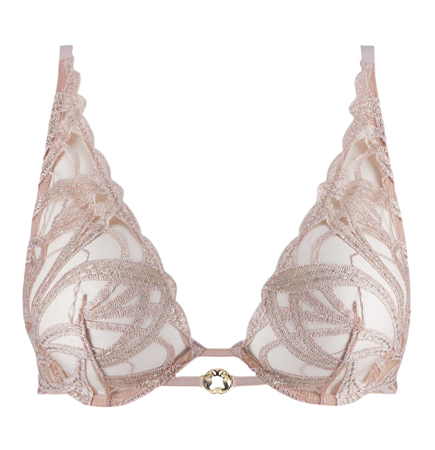 Soutien-gorge triangle plongeant AUBADE x ELIE SAAB – élégance haute couture | My Désire