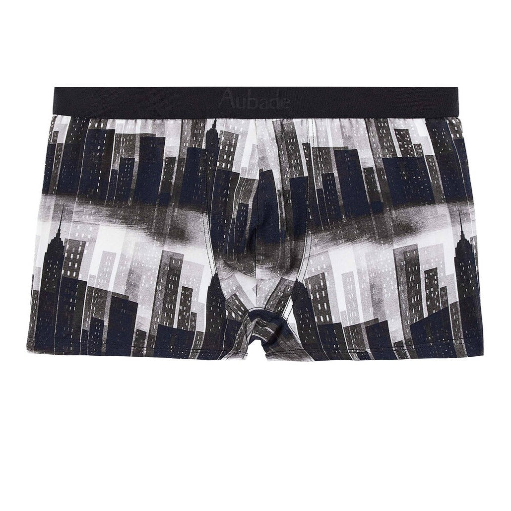 Boxer Homme Avec Motif Building - Confort Et Style Urbain -N°58