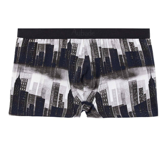 Boxer Homme Avec Motif Building - Confort Et Style Urbain -N°58
