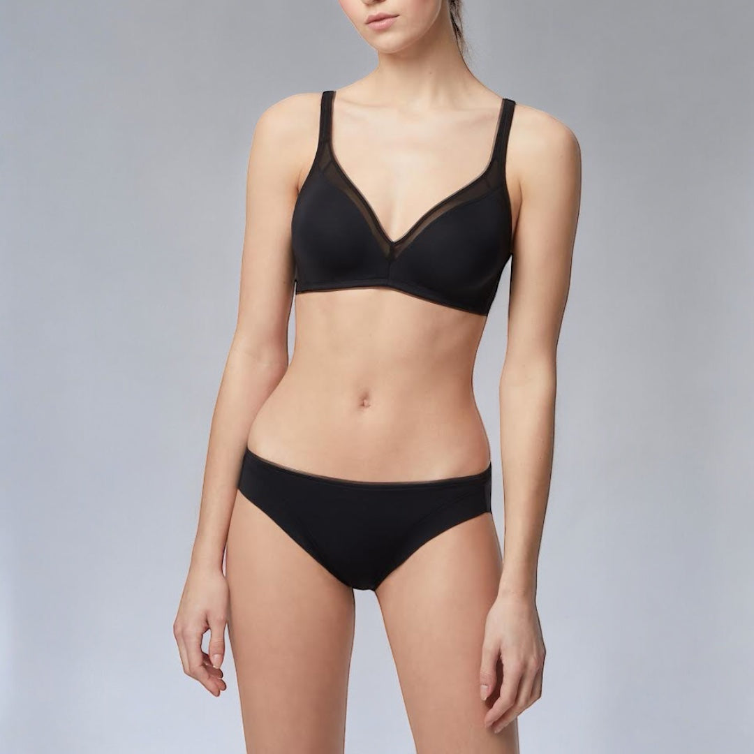 Culotte Femme En Maille Microfibre Douce Et Respirante - Confort Et Maintien-N°228