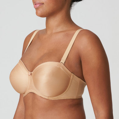 Soutien-gorge bandeau femme non rembourré en satin doux - Lingerie élégante -N°98