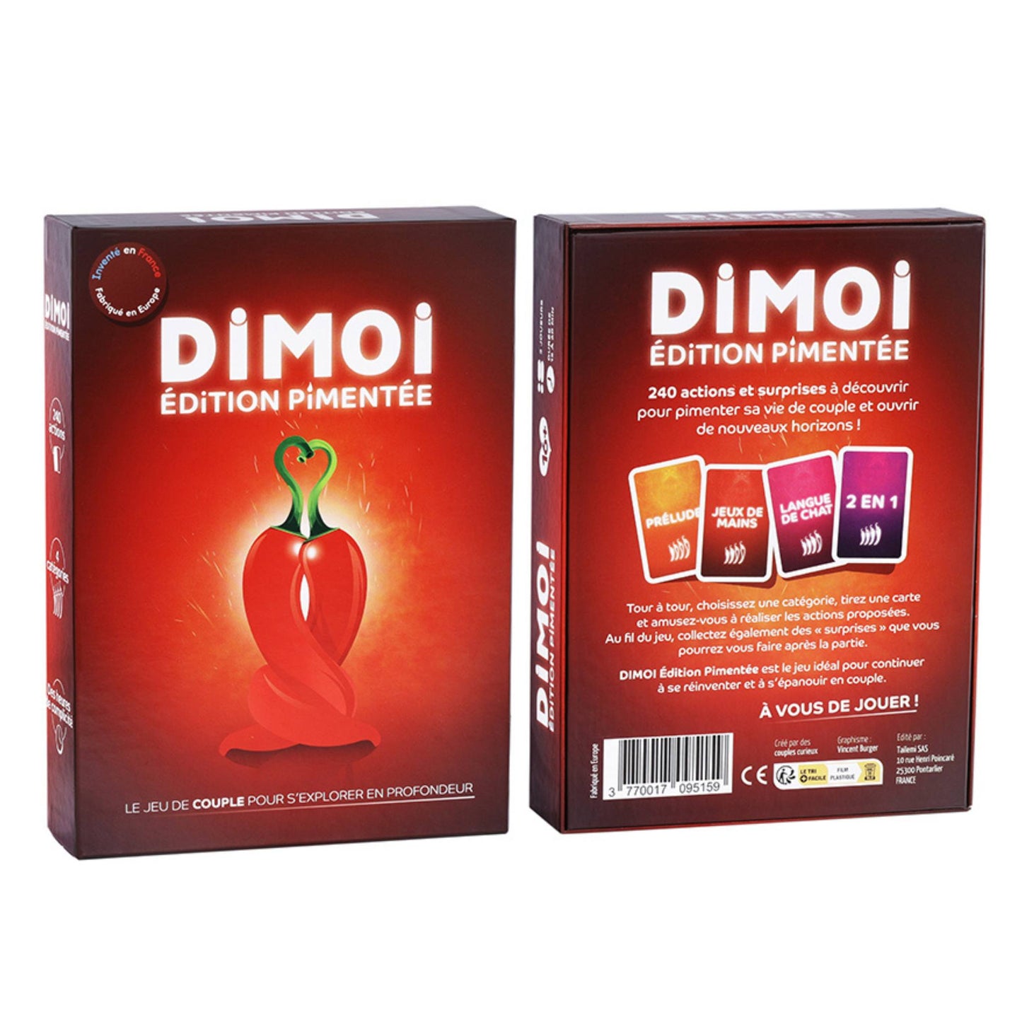 Dimoi Édition Pimentée… Le jeu de cartes coquin qui rapproche les couples