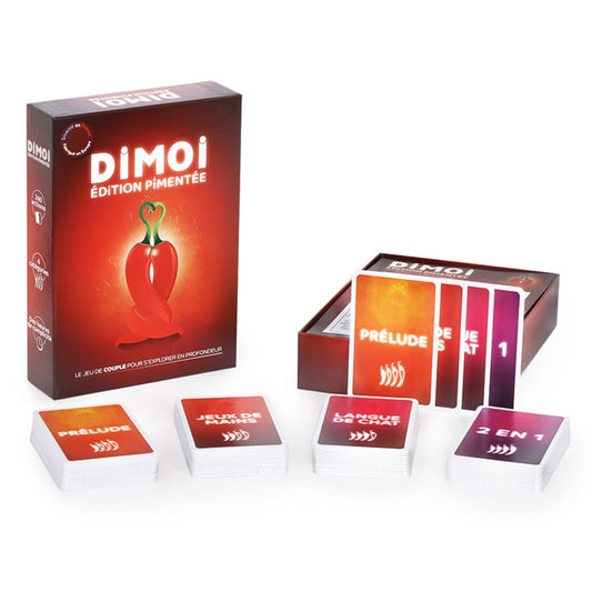 Dimoi Édition Pimentée… Le jeu de cartes coquin qui rapproche les couples