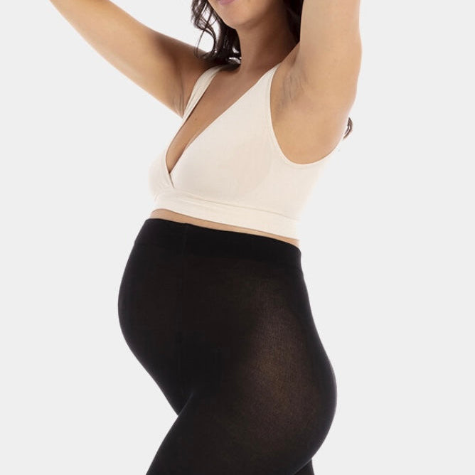 Collant De Soutien  Femme Enceinte - Mama Maillot Confort Et Style Maternité-N°160