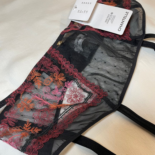 CHANTELLE Fleurs Automne Porte-Jarretelles Anti-gaspi