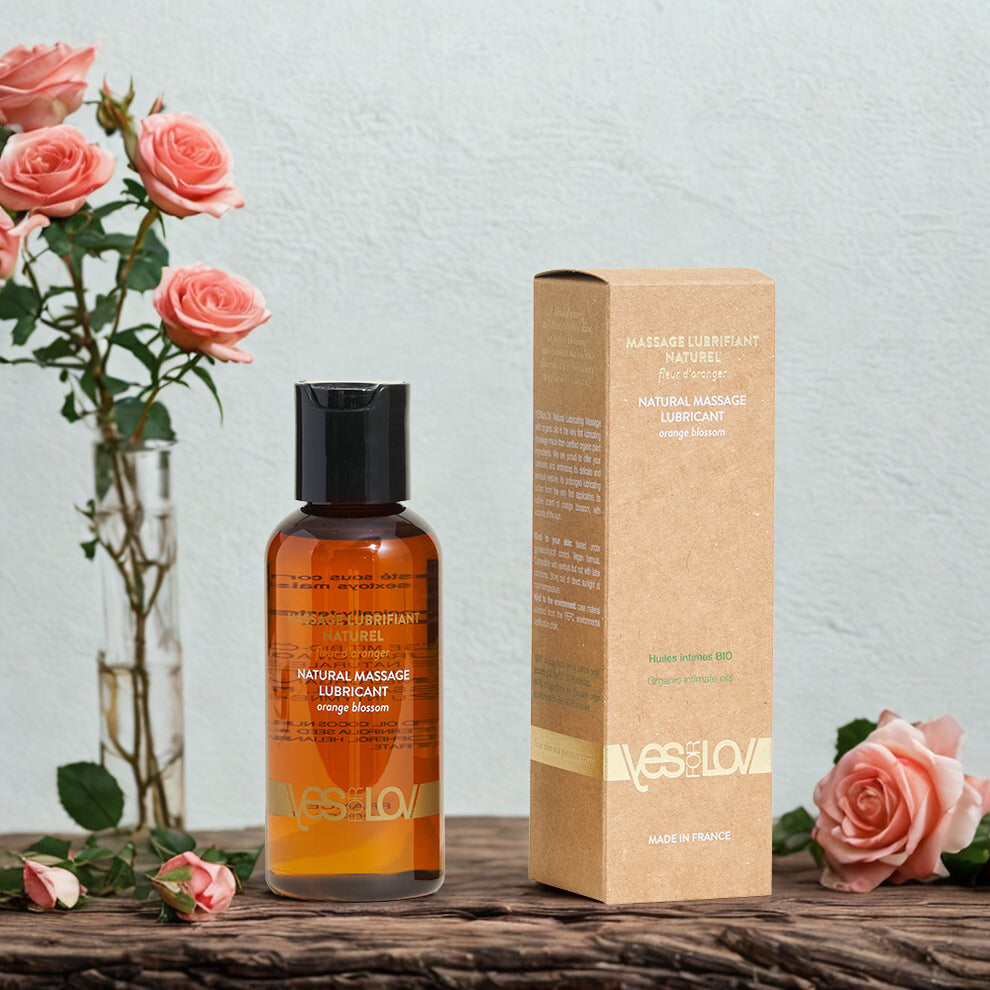 Lubrifiant naturel fleur d’oranger Bio YesforLov