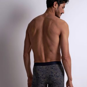 Boxer Homme Couleur Marine - Confort Et Ajustement Parfait Au Quotidien -N°63