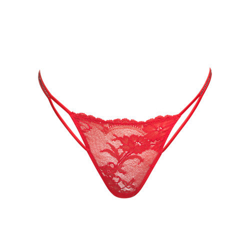 String De Luxe Avec Cristaux SWAROVSKI Lingerie Fine -N°323