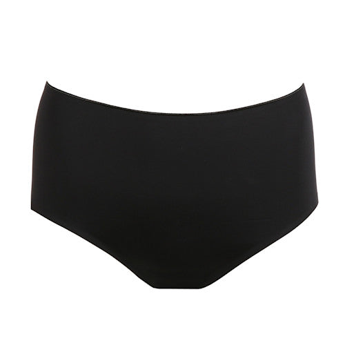 Slip Taille Haute Noir : Silhouette Rétro Cool Et Confort Inégalé -N°372