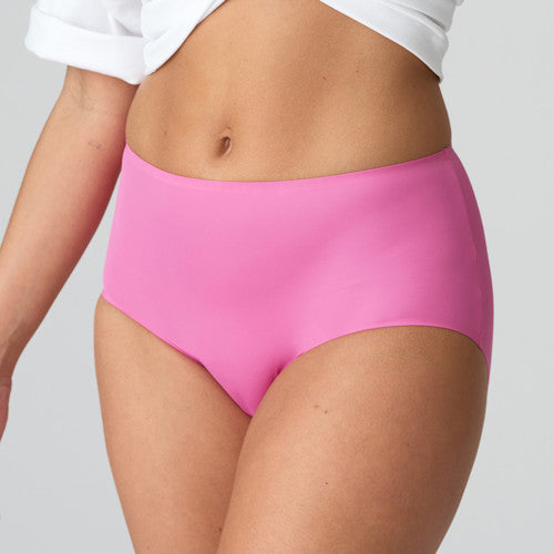 Slip Taille Haute Hollywood Pink : Silhouette Rétro Cool Et Confort Inégalé
 -N°369