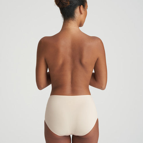 Slip Taille Haute Café Au Lait : Silhouette Rétro Cool Et Confort Inégalé -N°370