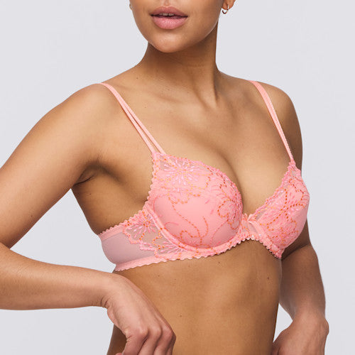 Soutien-Gorge Push-Up Floride En Broderie Raffinée - Jane | À Coussinets Amovibles-N°178