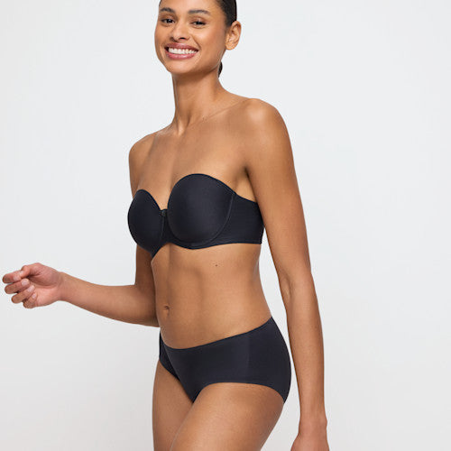 Soutien-gorge charbon rembourré confort et galbe parfait
