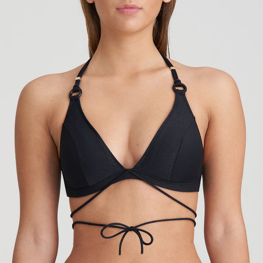 Triangle Haut De Bikini Rembourré Noir – Collection Dahu Par Marie Jo -N°41