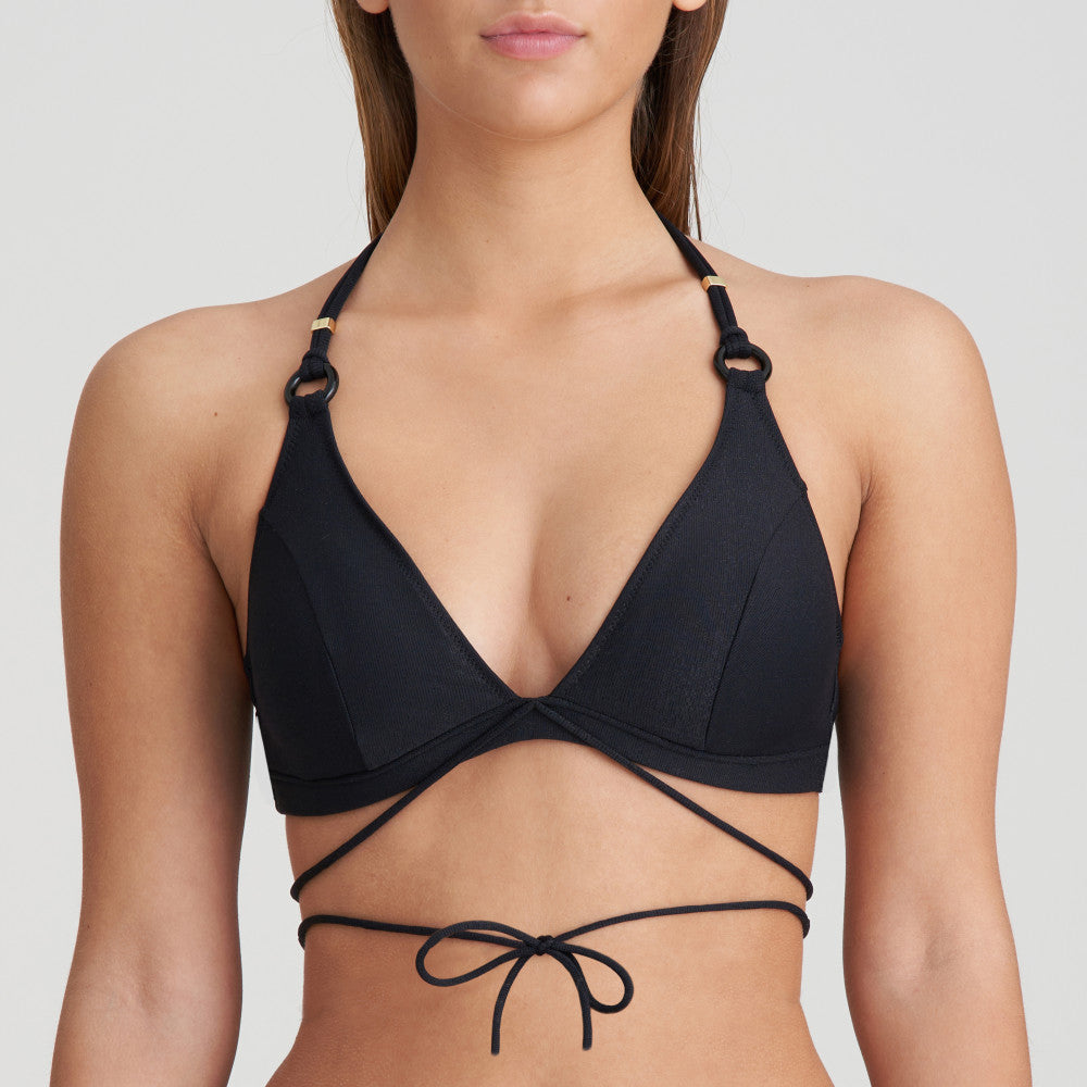 Triangle Haut De Bikini Rembourré Noir – Collection Dahu Par Marie Jo